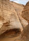 Felsklamm in Algerien