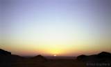 Sonnenuntergang in der Sahara