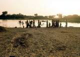 Dorfklatsch am Niger