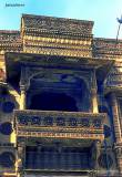 Erker an einem Palast in Jaisalmer