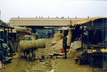 Fleischmarkt in Ouagadougou