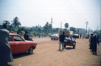 Straßenszene in Niamey