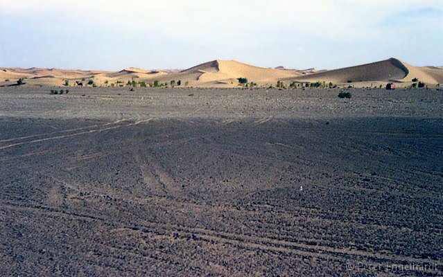 Algerien Sahara Dünen