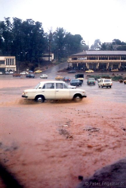 Zentraler Kreisverkehr in Yaoundé