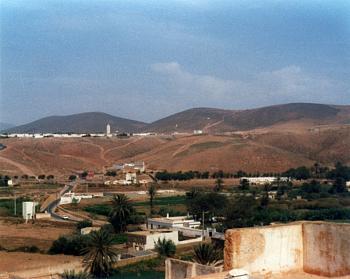 Die Landschaft um Sidi Ifni war schon wüstenartig