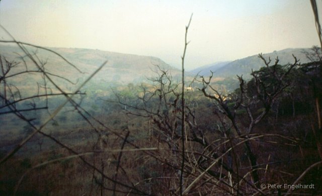 Auf der Ostseite der Atakora Berge in Togo