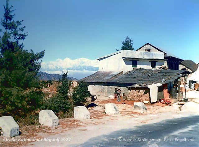 Straße in Nepal