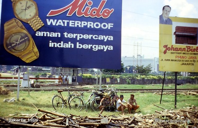 Fahrradverleih in Jakarta