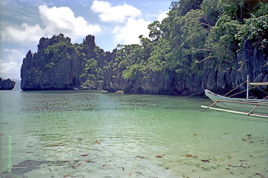 Insel bei El Nido Palawan