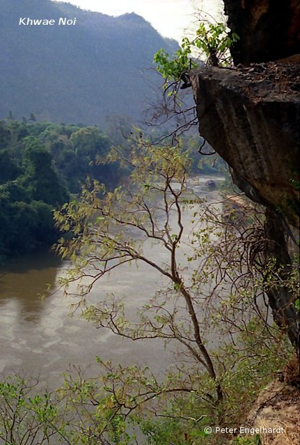 Landschaft am Khwae Noi