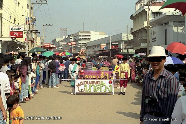 Fest der Baumwollblüte in Loei