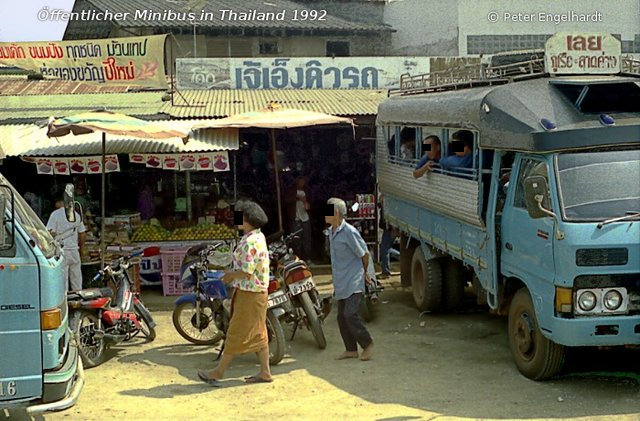 Minibusse in Thailand