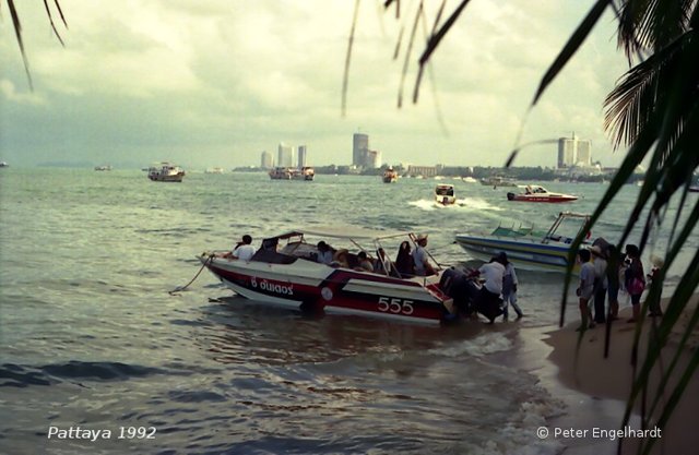 Der Strand von Pattaya