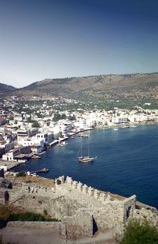 Ausblick vom Kastell St. Peter auf Bodrum