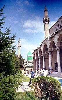 Mevlana in Konya, das Kloster der tanzenden Derwische