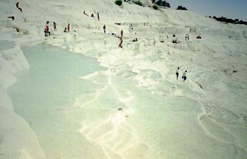 Sinterbecken in Pamukkale