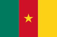 Landesflagge Republik Kamerun