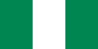 Landesflagge Republik Nigeria