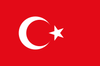 Landesflagge Bundesrepublik Türkei